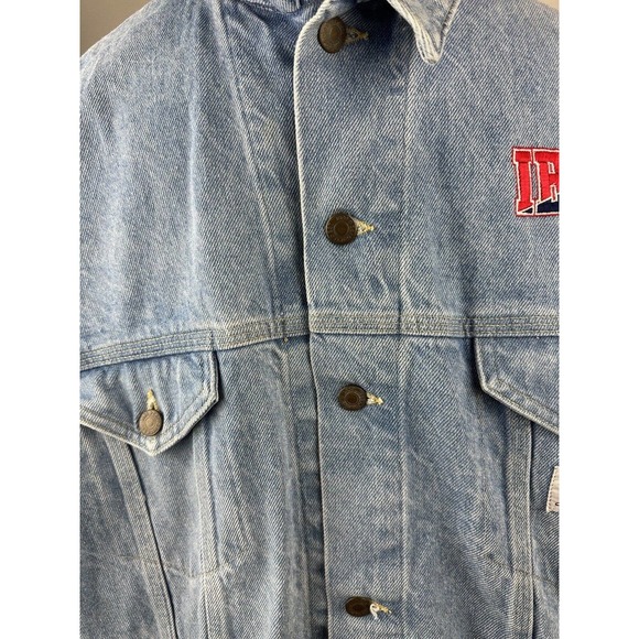 Carhartt Denim Jean Jacket Logo IBEW International Brotherhood Electrical Worker - Picture 10 of 13